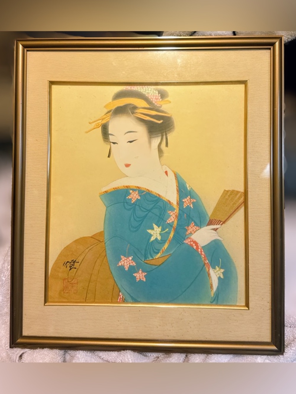 Vintage Print by Kaoru Kawano